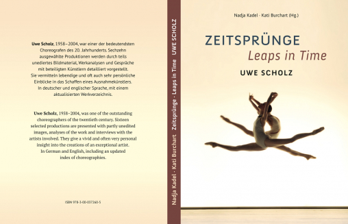 "Zeitsprünge" über das Oeuvre von Uwe Scholz erscheint am 15. Januar 2013 "Zeitsprünge" über das Oeuvre von Uwe Scholz erscheint am 15. Januar 2013